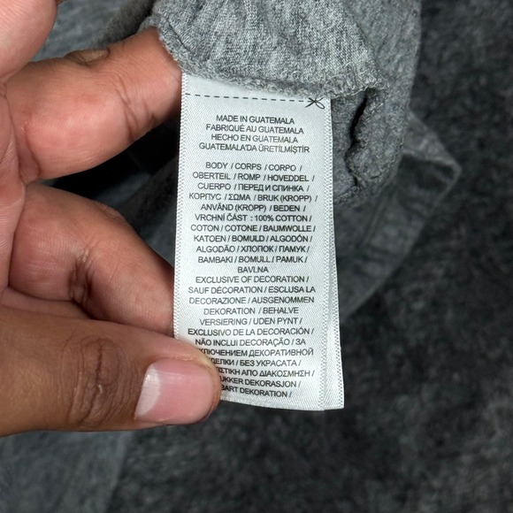 Polo Ralph Lauren Mens Gray Long Sleeve Hooded Sweatshirt Pony Logo Small - Picture 3 of 6